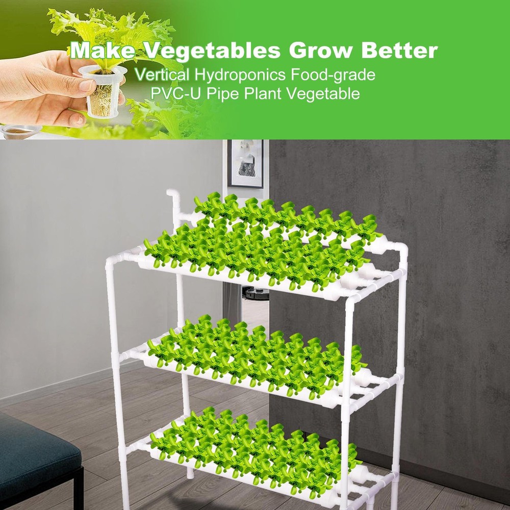 Hydroponic Site Grow Kit 90 Planting Sites 3 Layer Hydroponics System