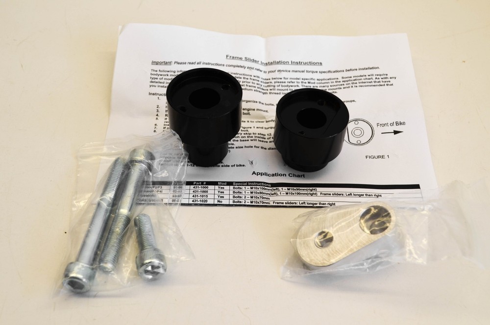LockHart Phillips 431-1225 Frame Slider Mounts NOS
