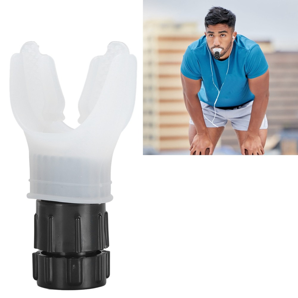 Breathing Exerciser Trainer Improve Lung Capacity Reduce Pressure Adjustable