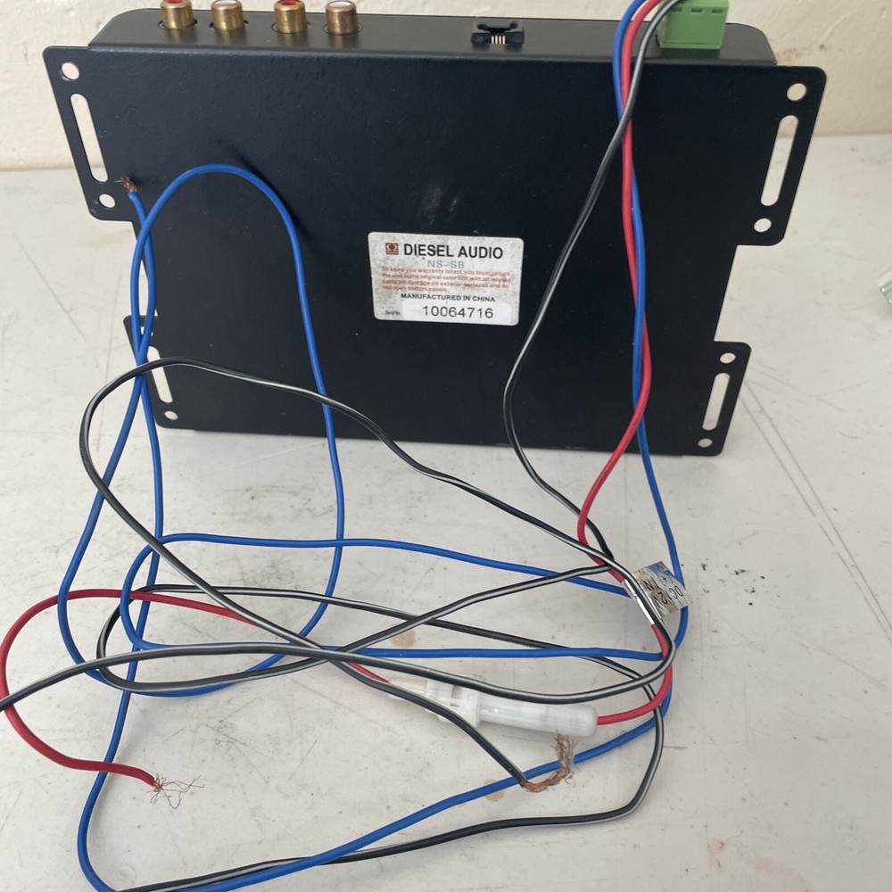 digital bass reconstruction processor diesel audio NS-SB