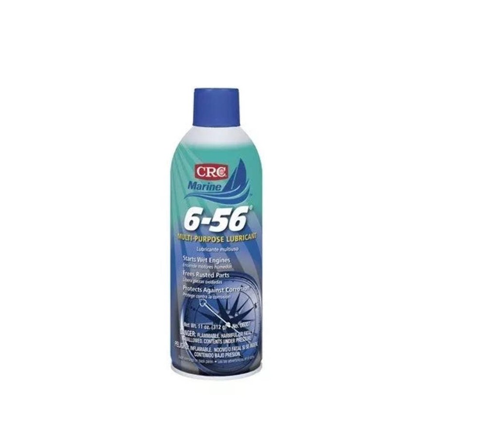CRC 6-56 Multi-Purpose Marine Lubricant - 6 Pack (11 oz each) - Rust & Corrosion