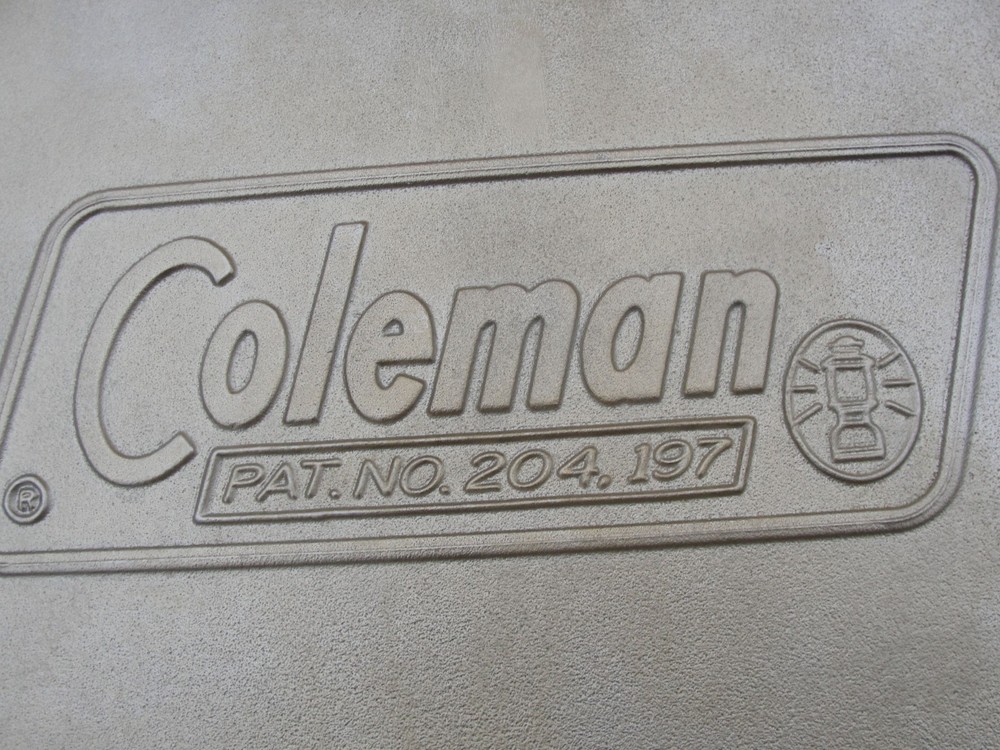 Coleman  Camp Stove Griddle w/ Box Embossed Lantern Logo