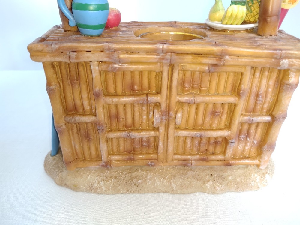 TIKI BAR VOLTIVE TEA LIGHT WARMER YANKEE CANDLE~~ COMPLETE!