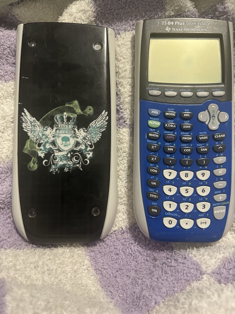Texas Instruments TI-84 Plus Graphing Calculator - Silver