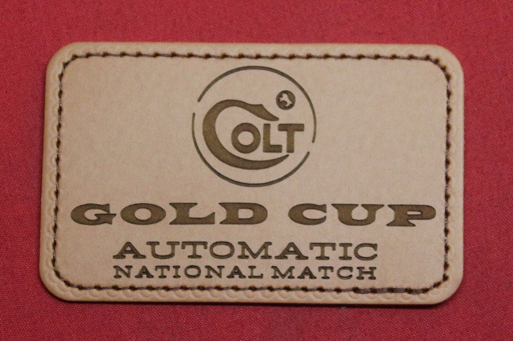 Colt Firearms 1911 Gold Cup Patch