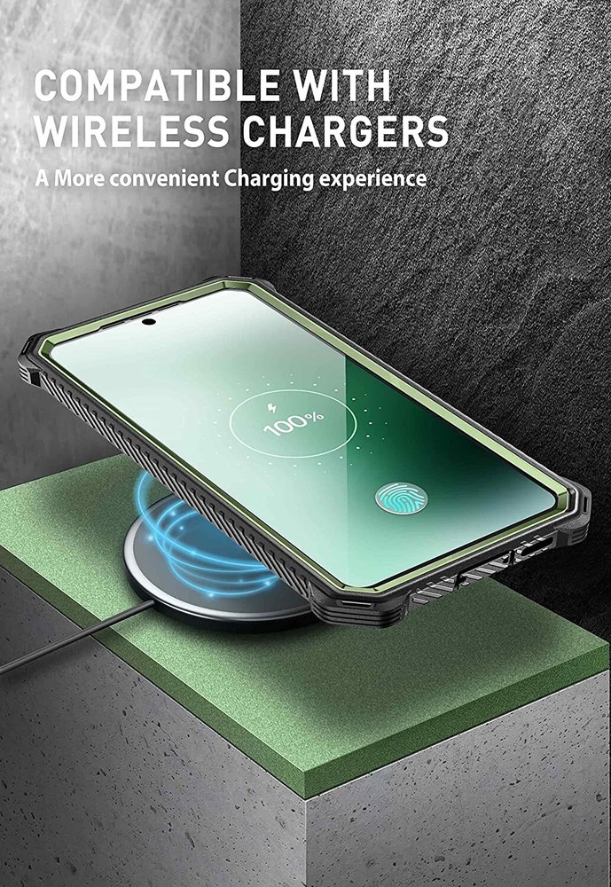 For Samsung Galaxy S23+ Plus 5G, i-Blason Armorbox Case 2 Set Extra Front Frame