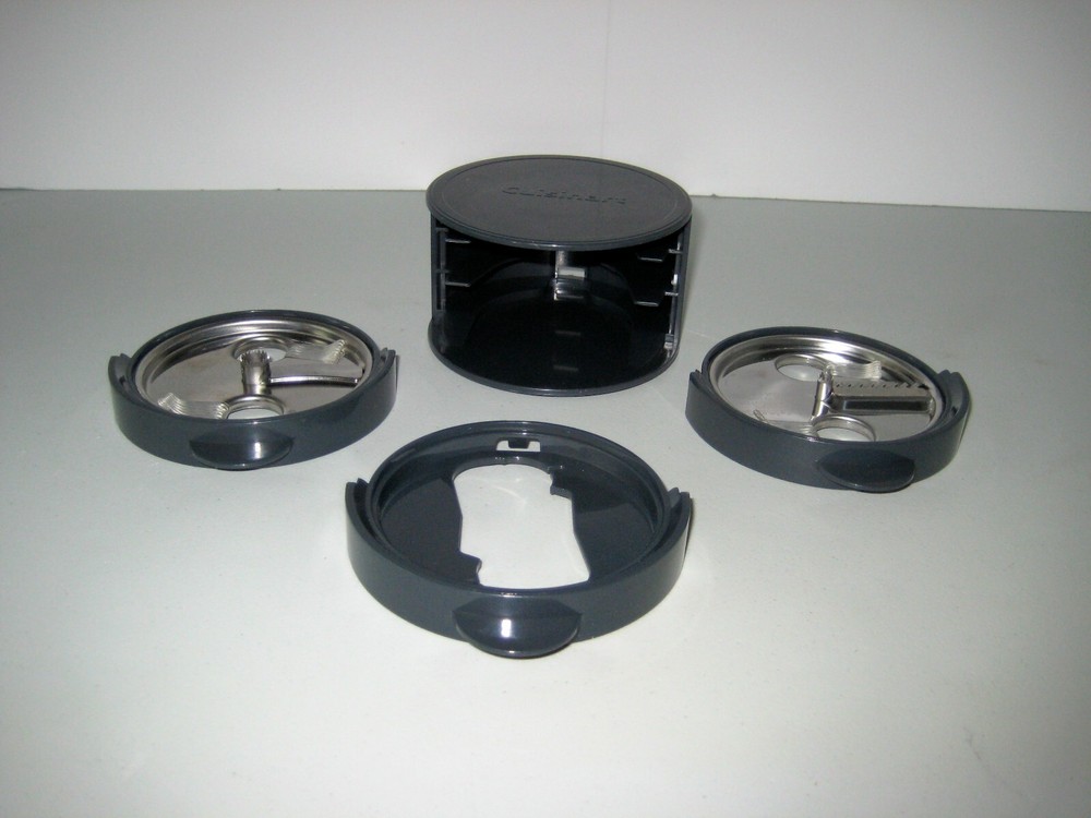 Cuisinart Food Processor Blades & Storage Case Free Ship L@@K!