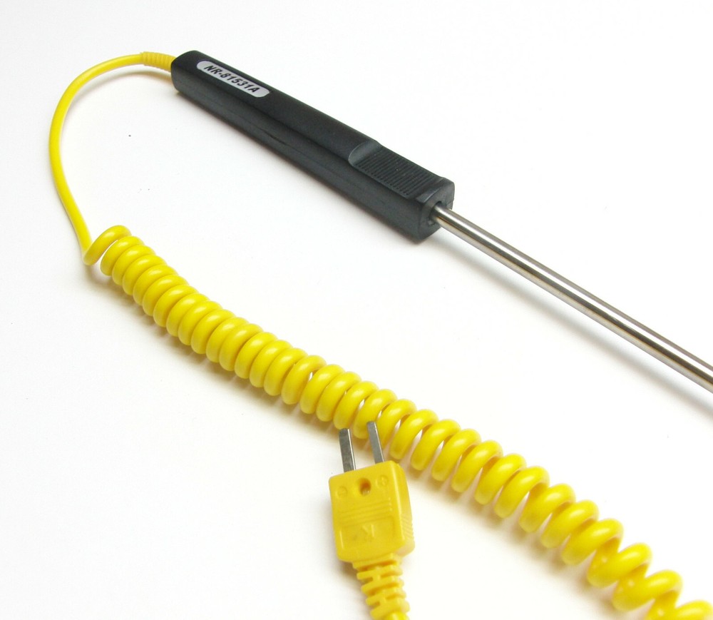 K-Type Surface Thermocouple Probe Temperature Sensor Thermometer Straight