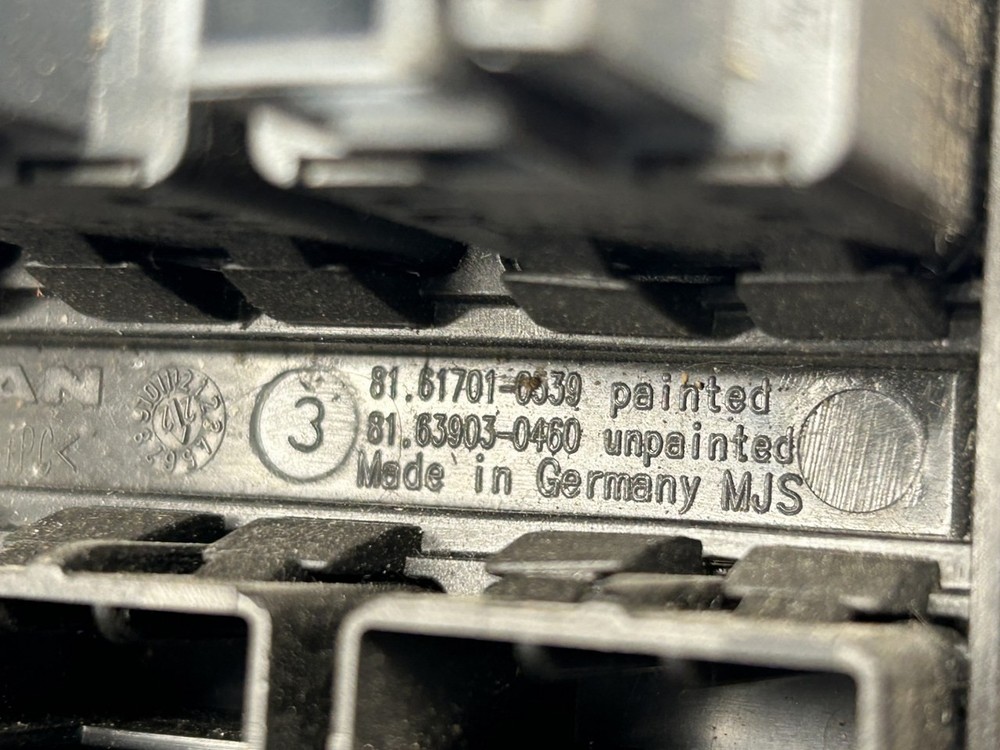 MAN switch panel 81617010539, 81639090460