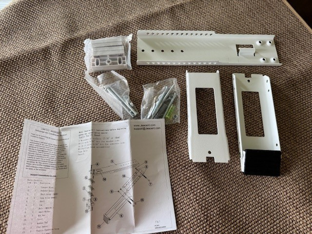 Jeacent Universal light Duty Air Conditioner Support Bracket, To 85lbs