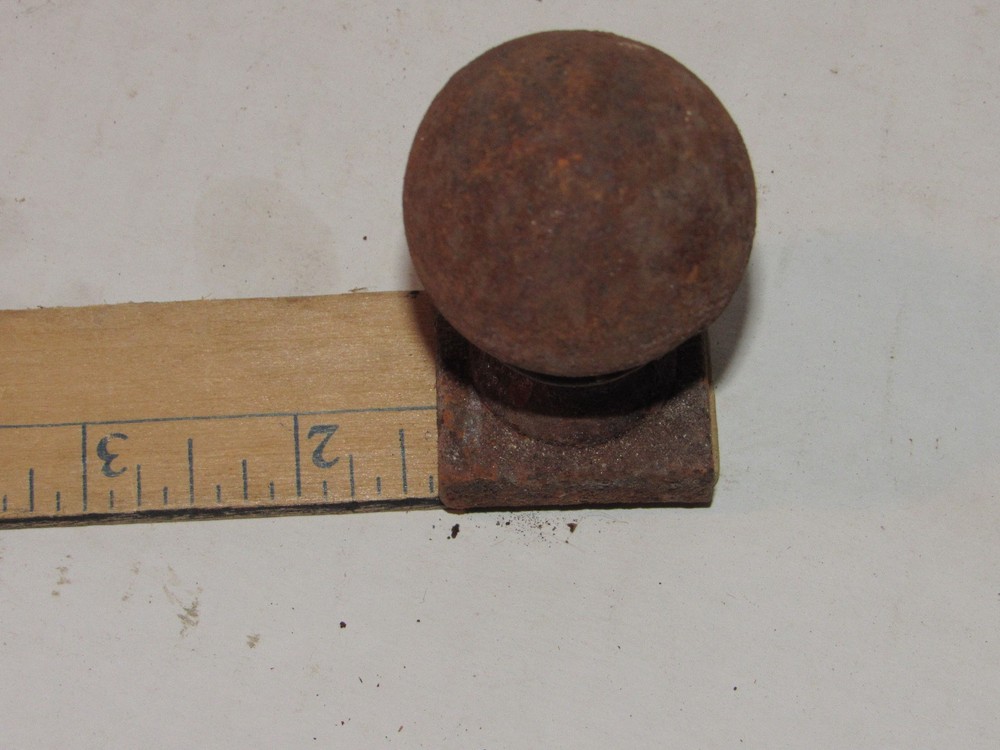 3 Iron Salvaged Finial, Knobs, Toppers, DIY,