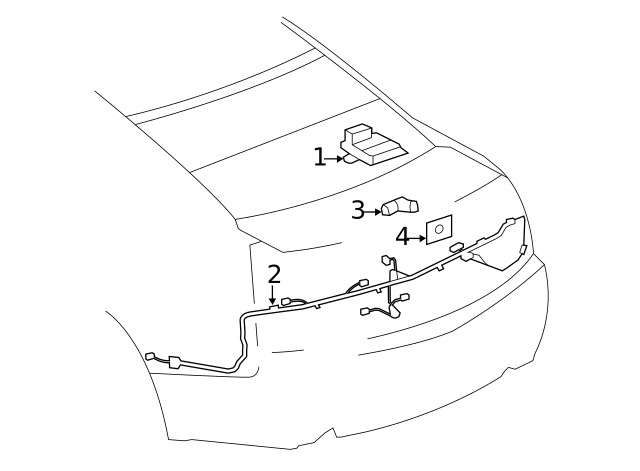 Genuine GM Parking Aid Control Module 23489449