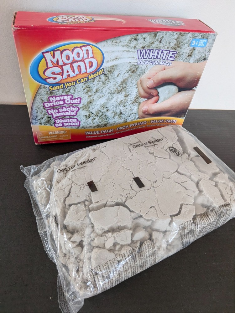 Moon Sand White Value Pack 80oz/5lb
