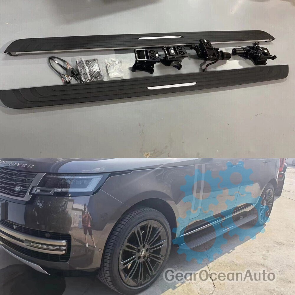 Fits for Range Rover 2023-2026 LWB Deployable Electric Running Board Side Step