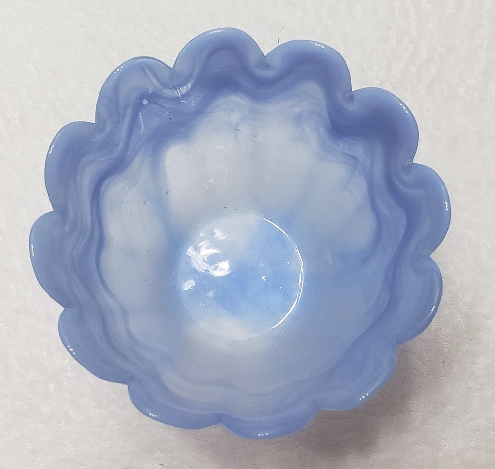 Blue Swirl Handmade Vase Spain