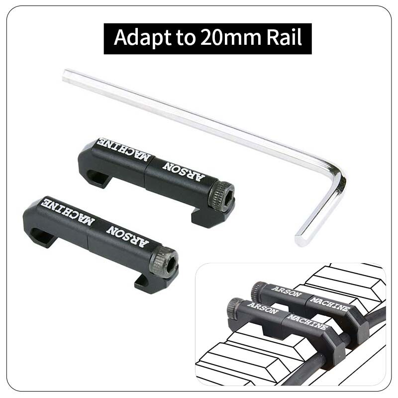 CNC Wire Guide System for KEYMOD/M-LOK - Tactical Cable Management
