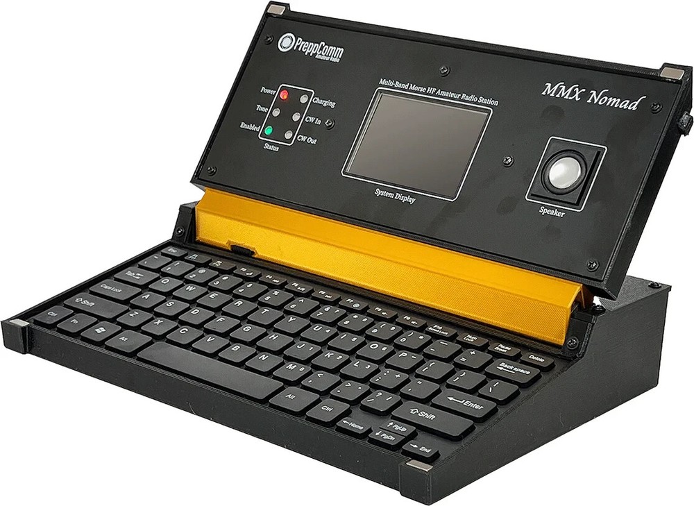 Dissaster emergency communication Morse Code interpreter HF Radio Station
