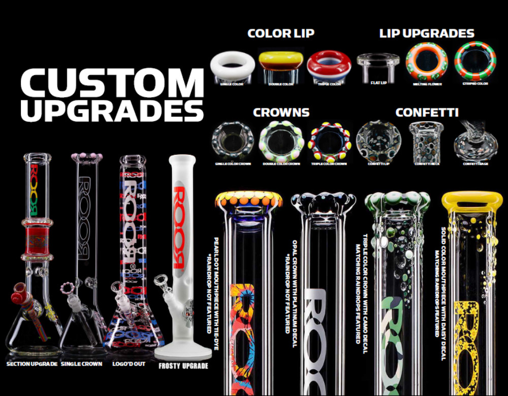 AUTHENTIC Customizable ROOR Water Pipes by Collection - KING BUB Collection!