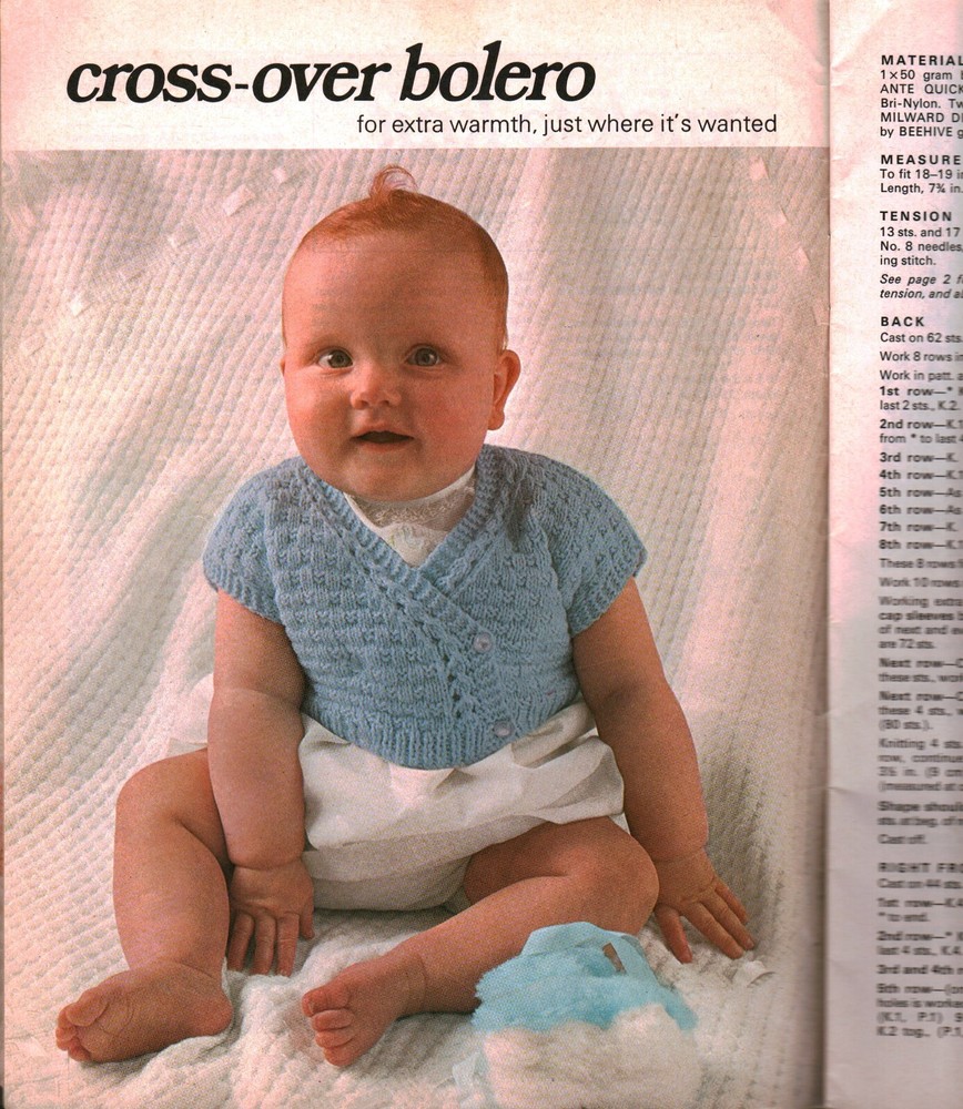 Baby Encore Knitting Pattern Designs | Patons #175