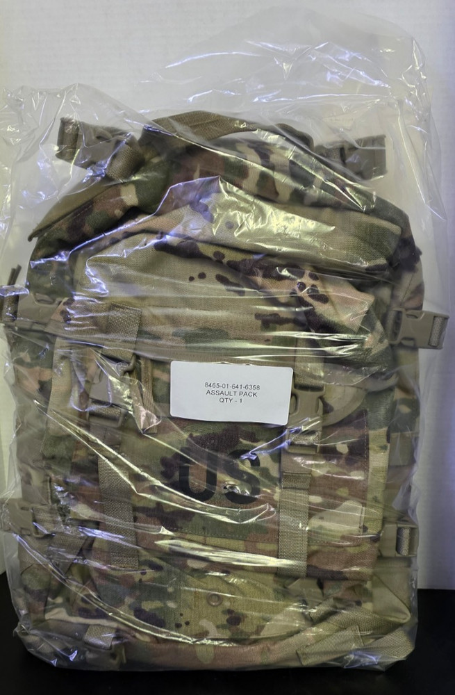 USGI Multicam OCP MOLLE Assault Pack - 3 Day Assault Backpack