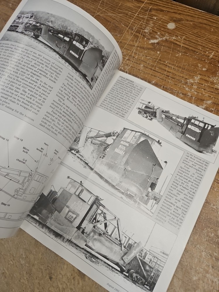 Vintage Mainline Modeler Magazine August 1995