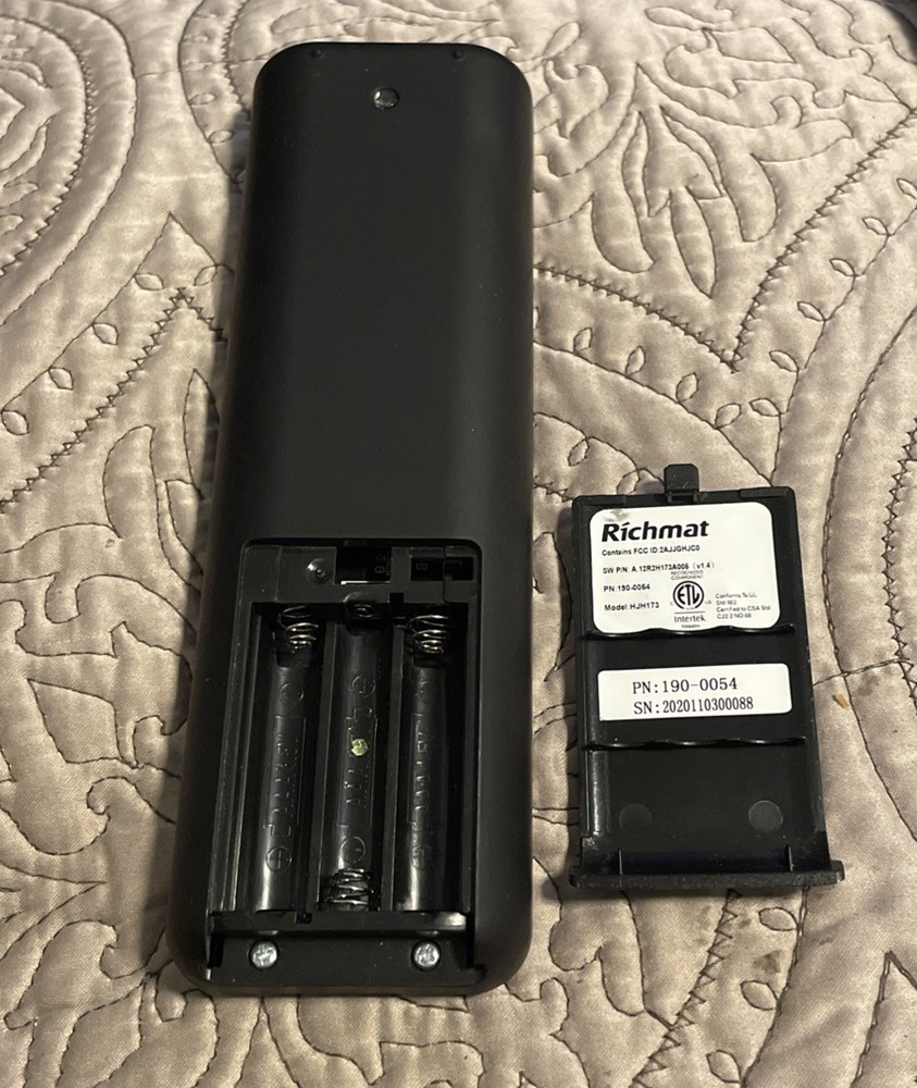 Richmat HJH173 Adjustable Base Replacement Remote Control Leggett & Platt Frame