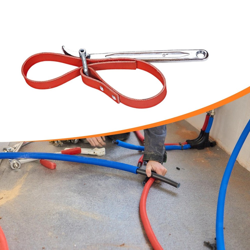 Strap Wrench Water Pipe Belt Wrench Adjustable