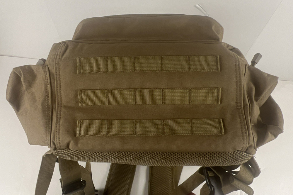 Allen Tactical Backpack Tan Hydration Compatible Adjustable Strap LE Military