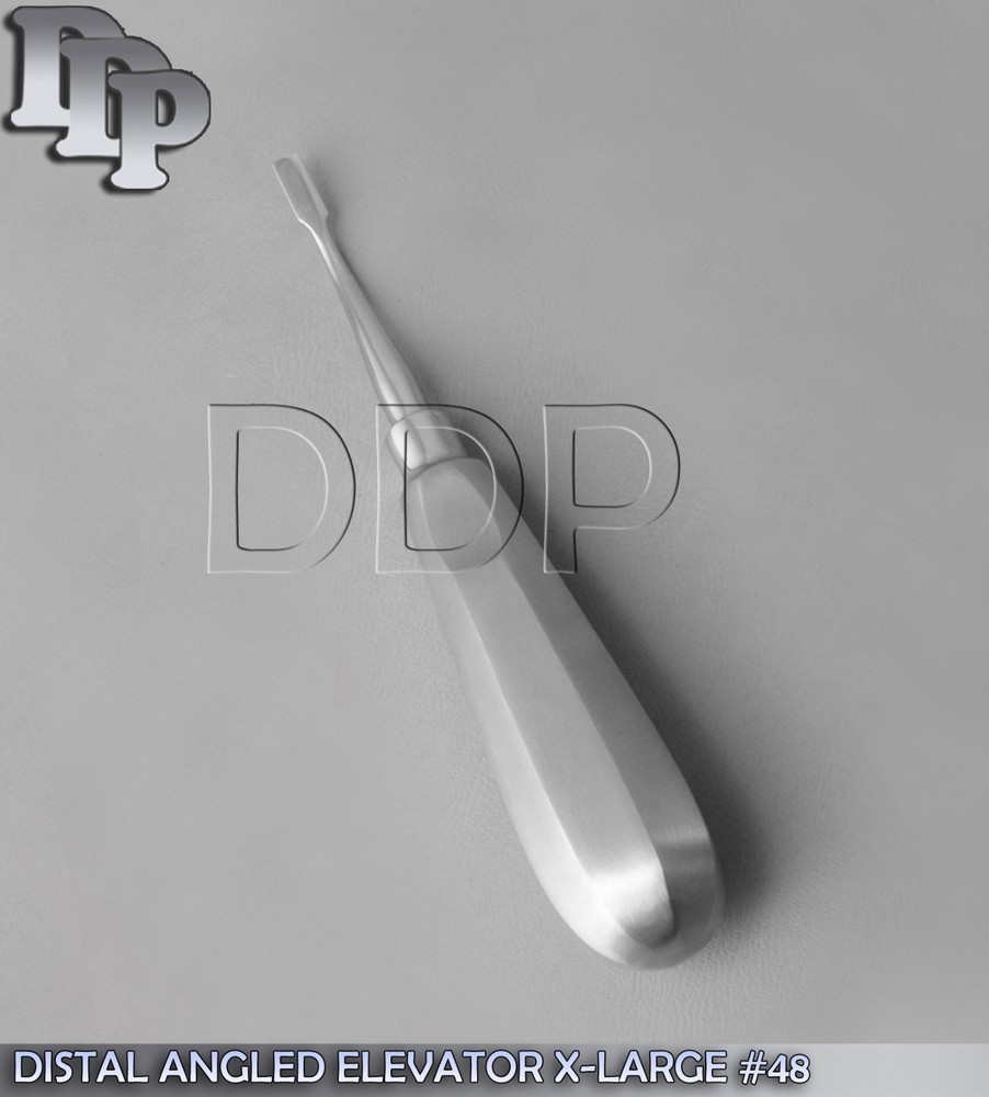 DENTAL TOOTH SURGERY PATTERN DISTAL ANGLED ELEVATOR X-LARGE #48
