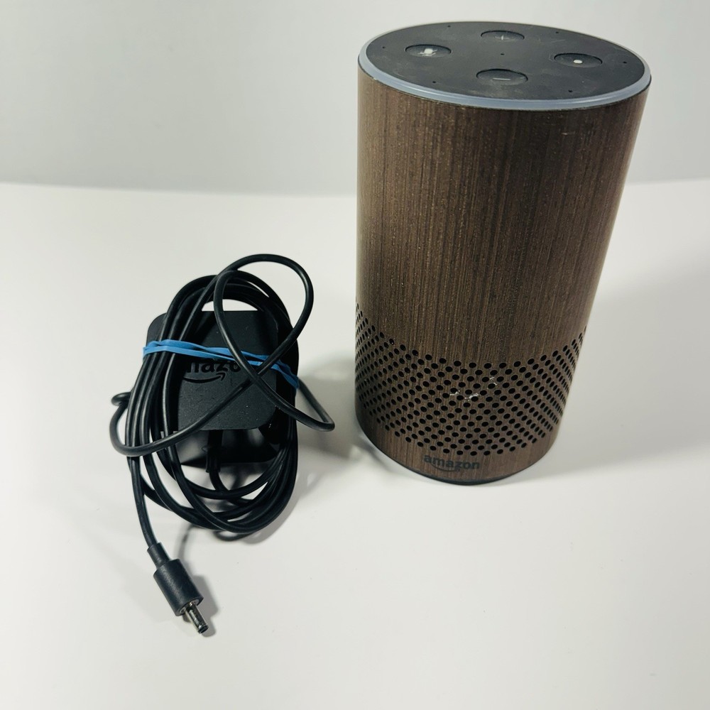 Amazon Echo (2nd Generation) Smart Assistant - Walnut Finish