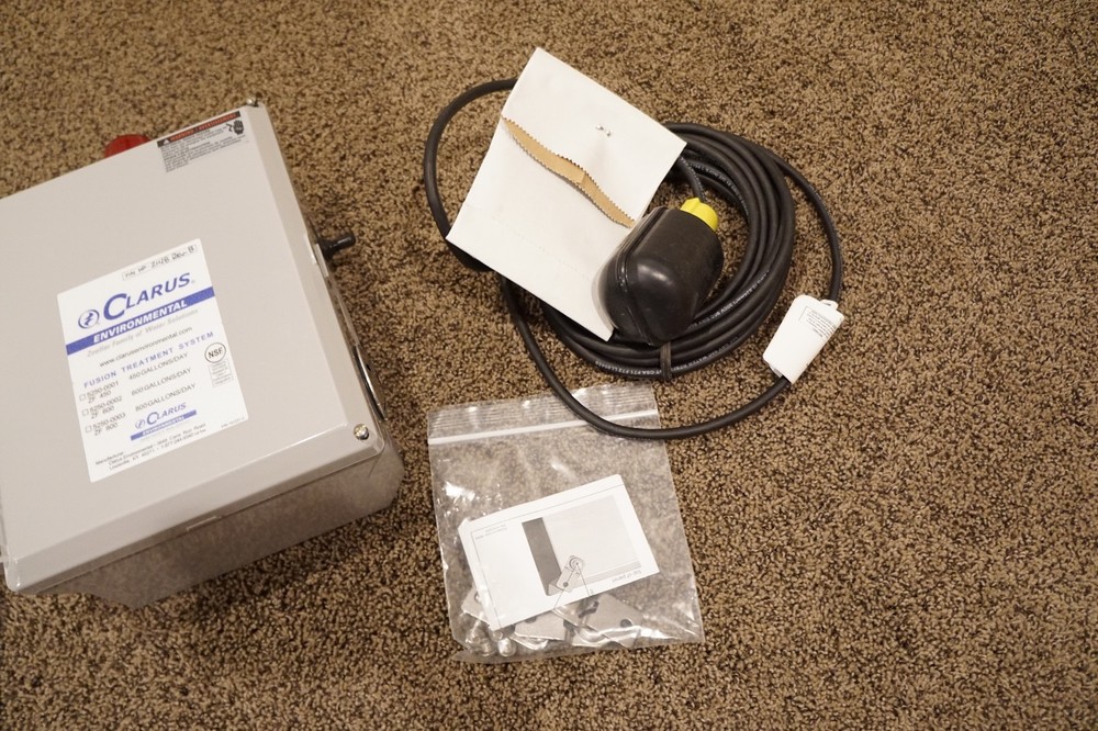 New Clarus Environmental 10-2148 Fusion Simplex Control Panel 120V/1PH/4X/0-7A