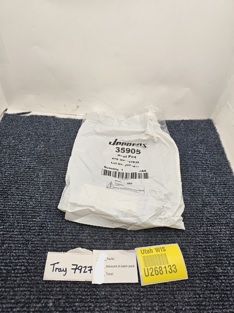 Jergens 35905 Rest Pad 1 X 4 1/2