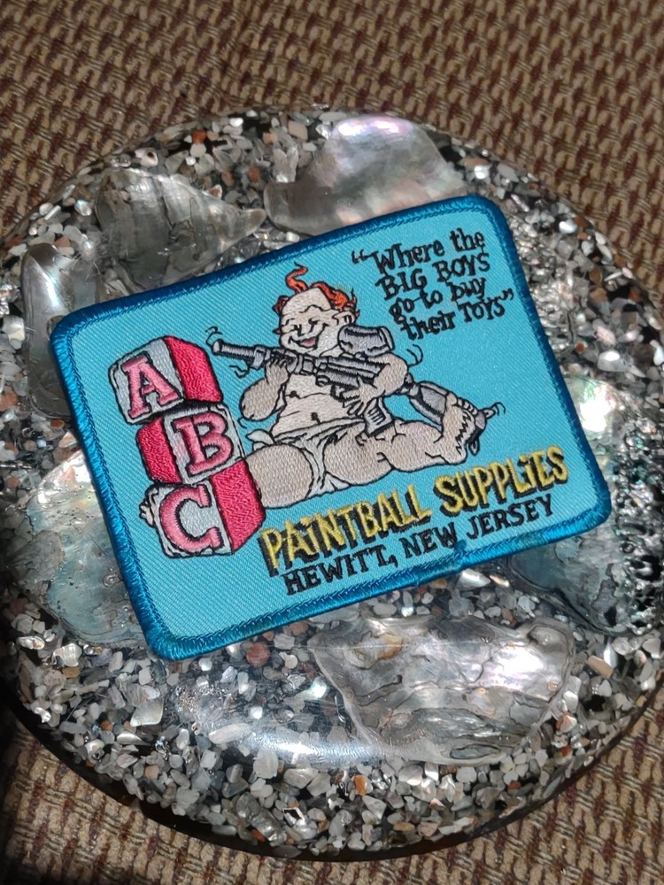 Vintage ABC Paintball New Jersey Patch