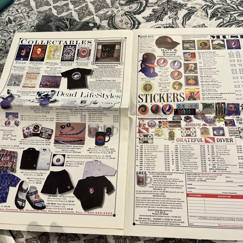 Grateful Dead Almanac - Volume 1, Number 3 (Summer 1994).