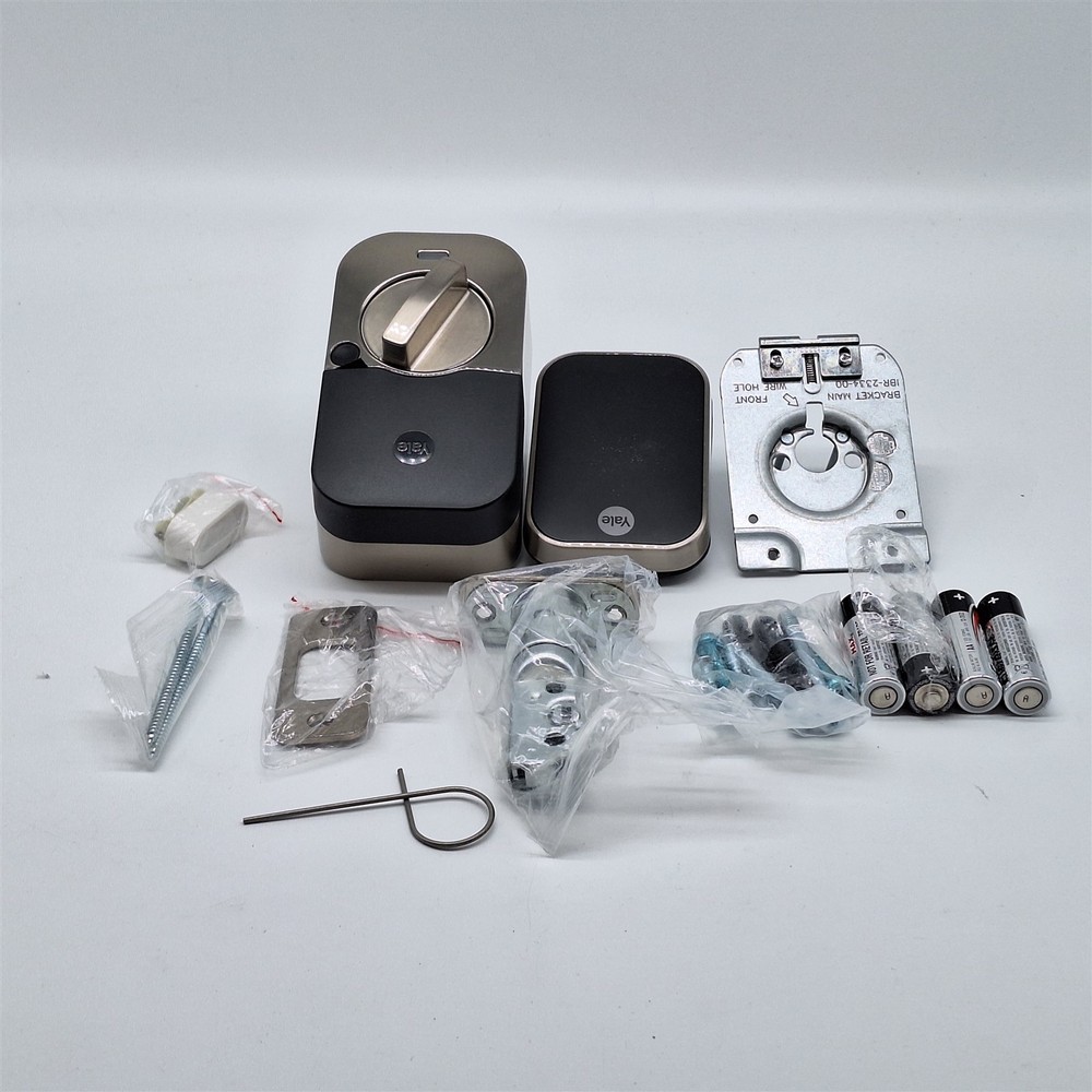 Yale Assure Lock 2 Plus Deadbolt, Black Suede Smart Keyless Entry Lock *READ*
