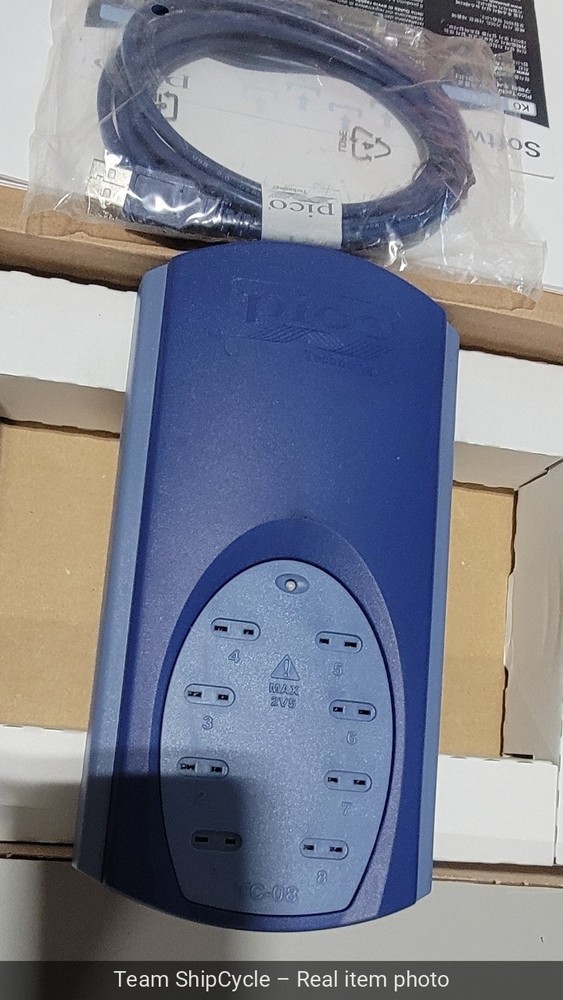 PP222 USB TC08 Thermocouple Data Logger Pico Technology USB Data Logger G2U
