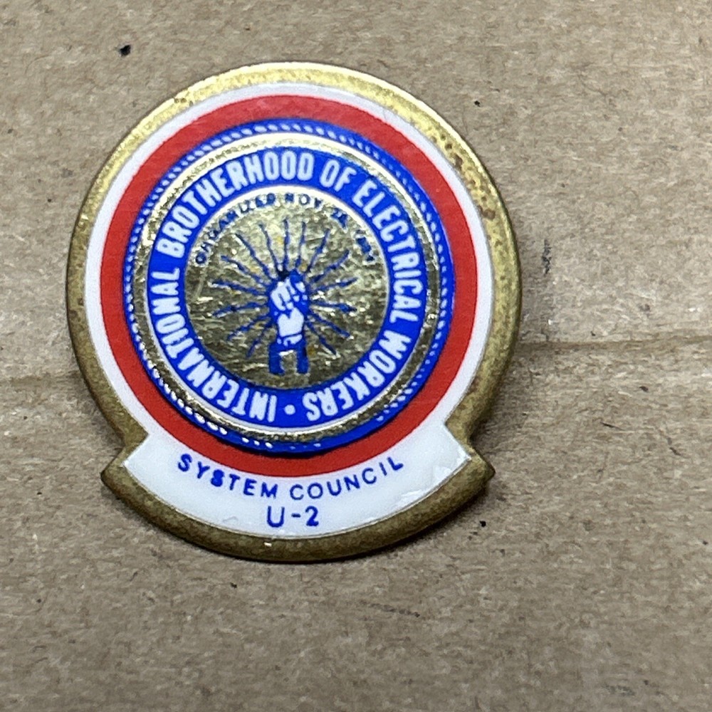 IBEW Lapel Pin System Council U-2