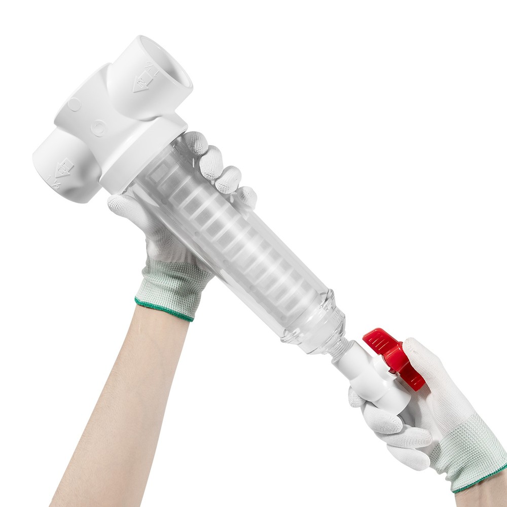 Replace For Rusco/Vu-Flow 1-1/2" Spin Down Filter 100 Mesh Sediment Water Filter