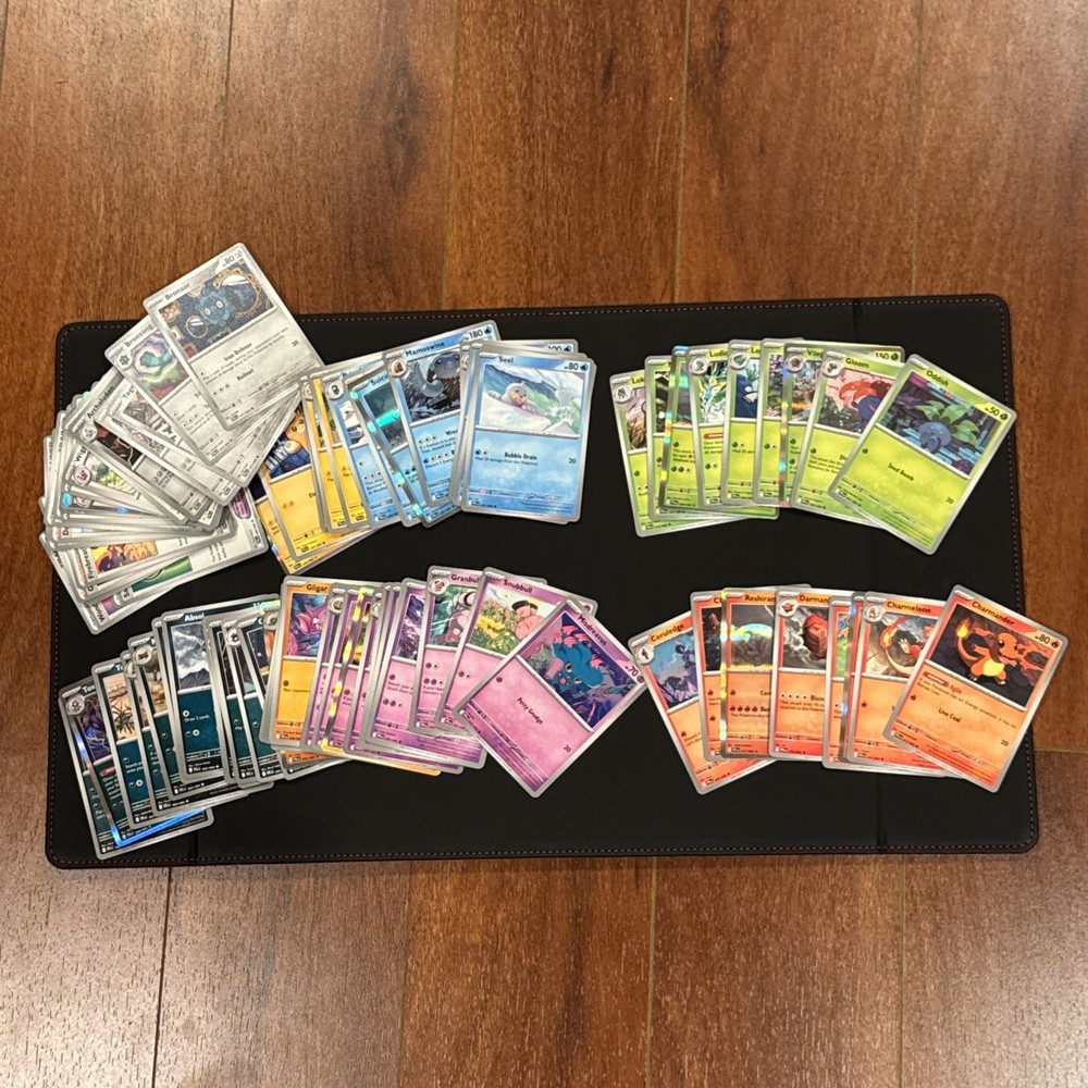 Phantasmal Flames - Complete 84 card Set - C/UC/Rare Holo + empty bundle case