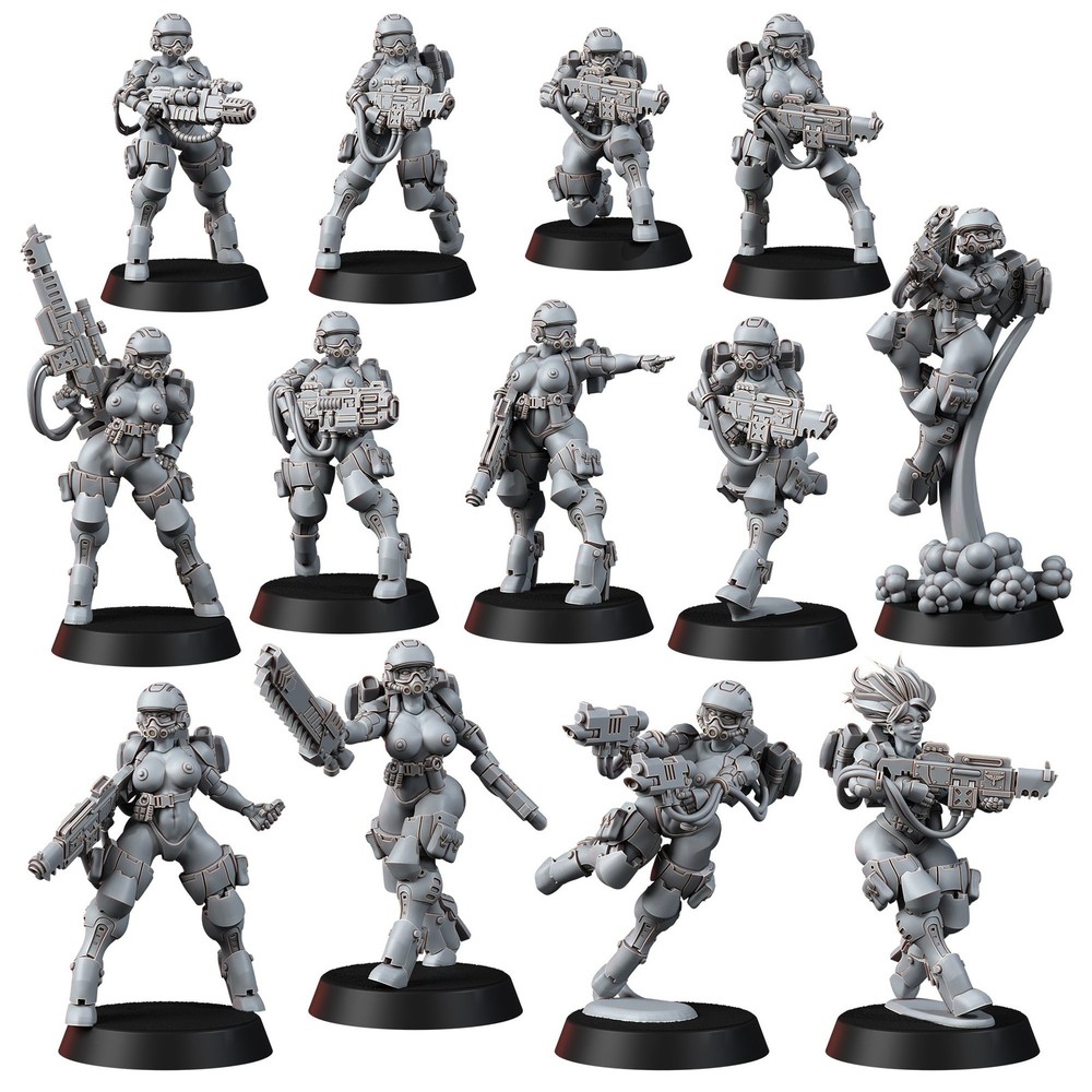 VALKYRIE DROP SQUAD (PIN-UP)