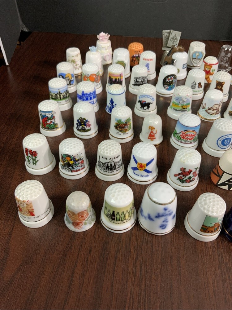 Lot of 52 Thimbles