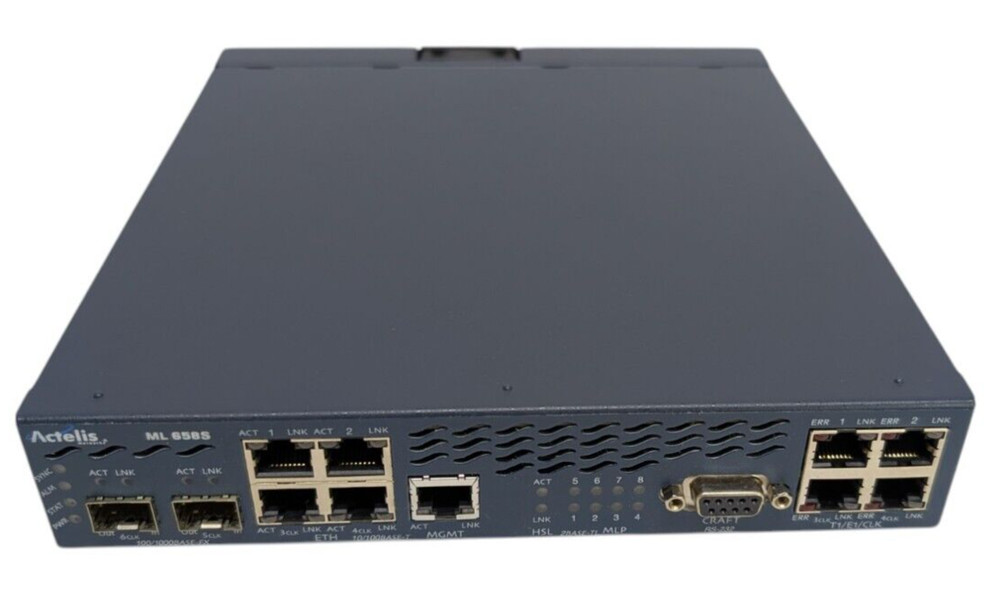 Actelis Network ML658S R7.45 b50 DRB Access Point Ethernet Excess Device