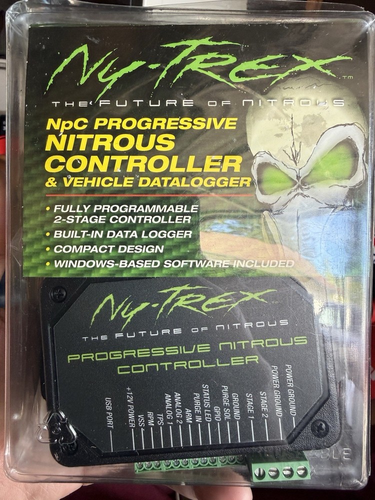 Ny-trex 2stage Progressive Nitrous Controller. Datalogging Technology New