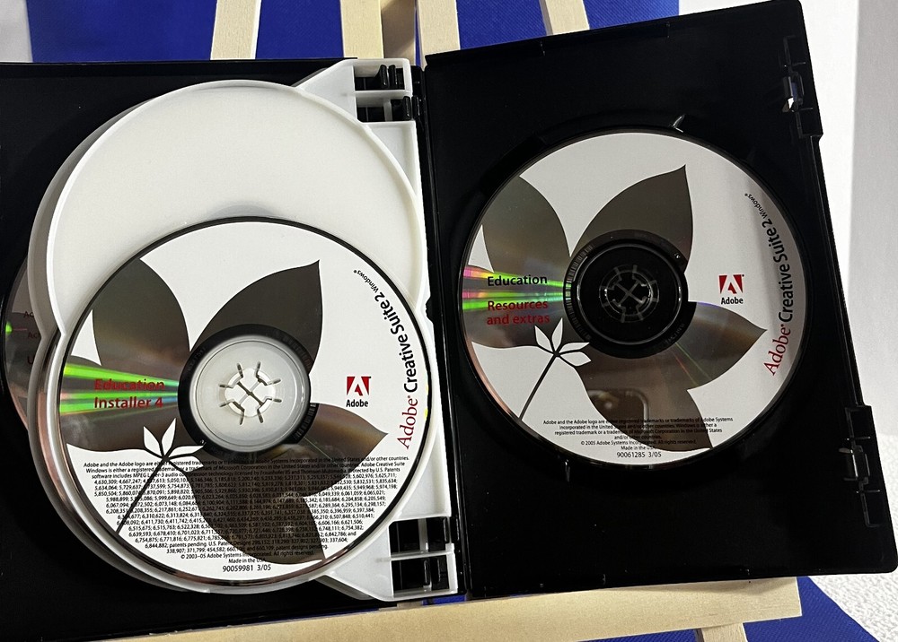 PC Platform - Adobe Creative Suite 2 Premium Windows Education - 6 CDS - w/Ser #