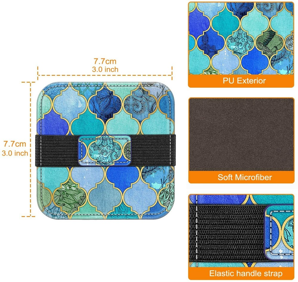 4 Pack Screen Cleaning Pad Soft Cloth Wipes for iPad iPhone MacBook Tablets Lapt