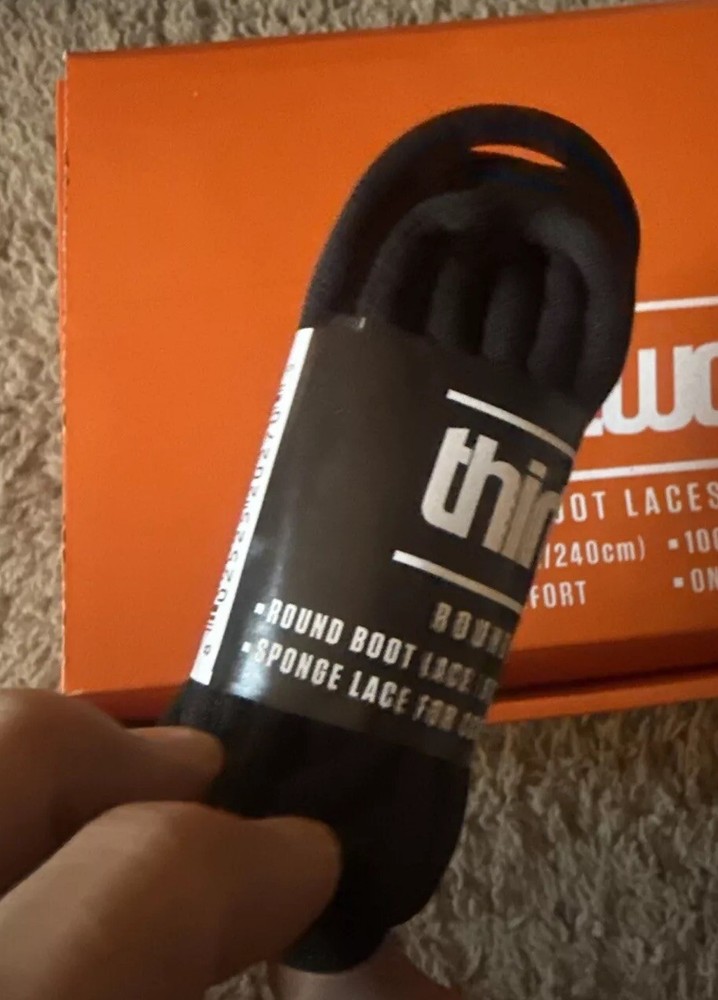 Thirtytwo Snowboard Boot Laces Polyester 87” Black Round Soft OEM genuine 2027