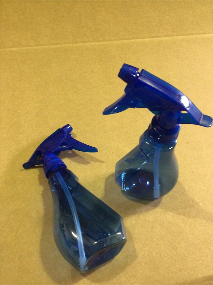 90 Empty Spray Bottles 10 oz. Blue Color
