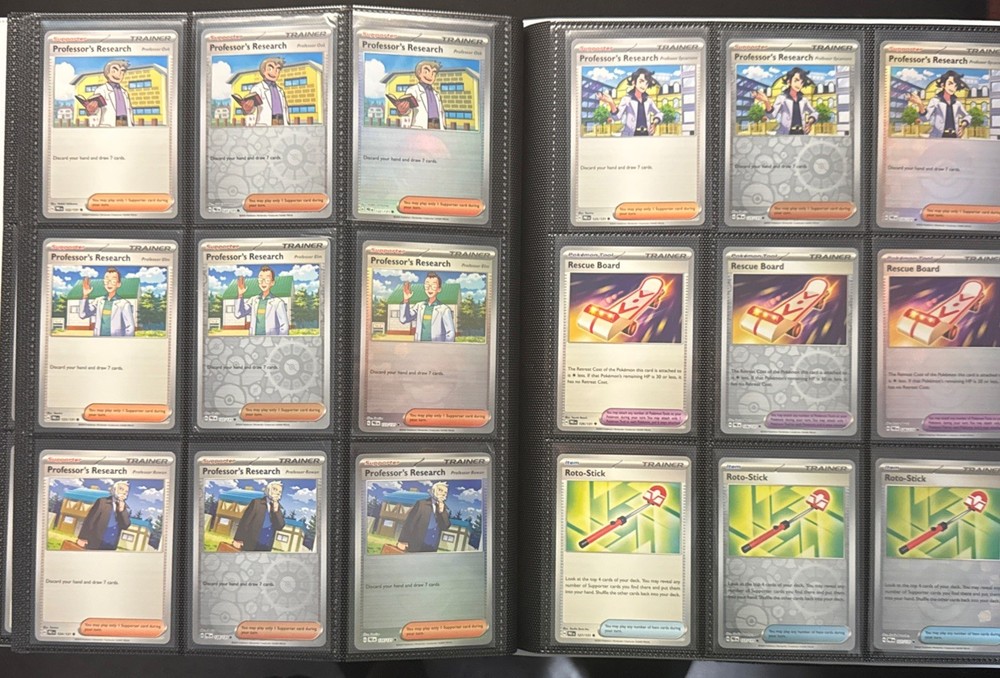 Prismatic Evolutions Complete Base Set, Reverse Holos, Pokeballs & Full Arts