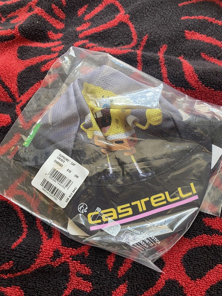 Supreme SpongeBob SquarePants Castelli Cycling Cap