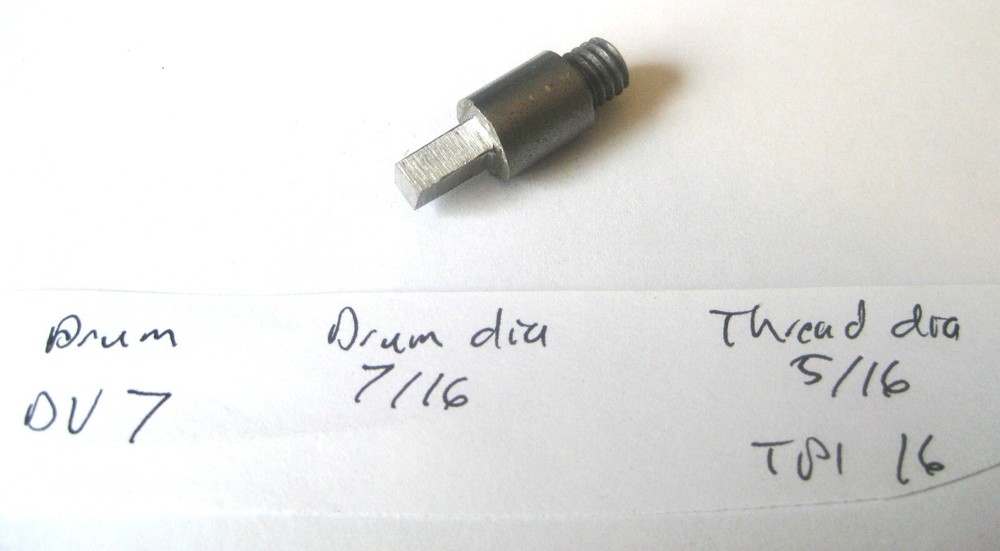 Muzzleloader Barrel Drum 7/16" , Percussion, DV7